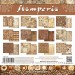 Набор бумаги для скрапбукинга Stamperia SBBL145 "COFFEE AND CHOCOLATE, фоны", 30,5х30,5 см